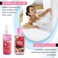 Cotton Candy Bath &amp; Body Kit, 3 Fl Oz, Ideal Skincare Gift Home Spa Set, Includes Body Lotion, Shower Gel, Body Cream, and Fragrance Mist, Birthday Mother's Day Gifts