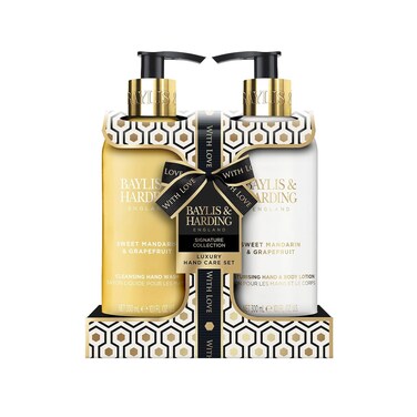 Baylis &amp; Harding Gift Set for Women - Luxury Hand &amp; Skincare Set - Sweet Mandarin &amp; Grapefruit - 2-Pack