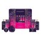 Baylis &amp; Harding Gift Set for Women - Pamper Present for Body &amp; Skincare - Moonlight Fig - 7-Pack