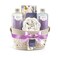 Bath &amp; Body Gift Set for Men and Women &ndash; 5-Piece Spa Kit with Shea Butter, Vitamin E Reusable Beautiful Basket Perfect for Relaxation Valentines Gift for Women