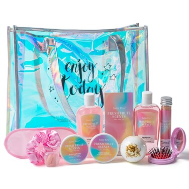 spa kit Gifts for Her, Spa kit for Women - Unique Gift Set for Teen Girls Tote Bag for Women, 13pcs Fresh Sents Gift Baskets for Women with Body Lotion, Birthday Gifts for Daughter, Girlfriend