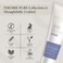 THEORIE PURE Travel Size Toiletries Set - Hypoallergenic Shampoo, Conditioner, Body Wash &amp; Face Scrub - Fragrance-Free, No Sulfates or Parabens - Clean Beauty Essentials for Hair &amp; Skin