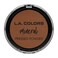 L.A. COLORS Mineral Pressed Powder, Ebony CMP384