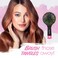 Punky Hair Brush and Hair Detangler with Mirror, Tackles Snarls, Knots, and Tangles without Pulling Or Painful Snagging
