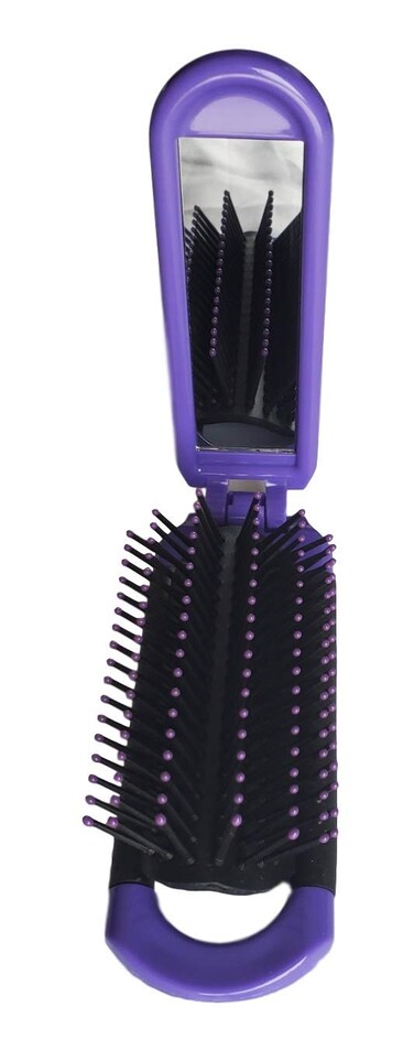 Goody WoMens Travel Mirror, Folding Brush