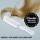 Fuller Brush Nylon Professional Hairbrush - Firm Bristled Pro Hair Brush For Styling Extension, Wigs &amp; Natural Fine Hair - Anti Frizz Styler For Men &amp; Women