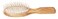 Redecker Maple Pin Small Wooden Hairbrush with Waxed Olive Wood Handle, 6-7/8-Inches