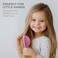 Ninabella Mini Detangling Hairbrush - Cute Colorful Octopus Detangle Brush - Wetbrush for Blow Dry or Brushing Wet Tangled Hair - Detangler Hair Brush - Small Hairbrushes - Rose