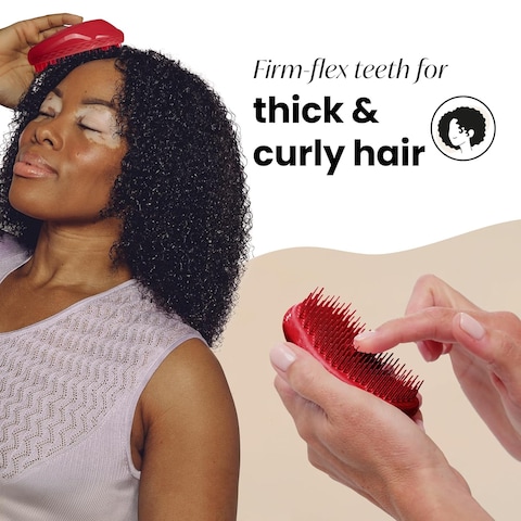 Comb Flex Brush For Curly Hair Detangling Brush Kit For Curly Hair