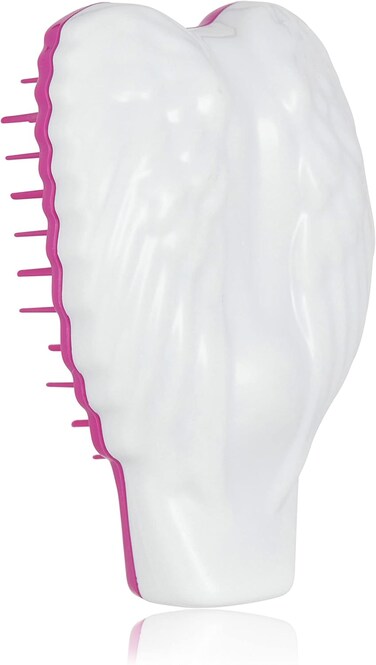 Tangle Angel Essential ReBorn Hair Brush White and Fuchsia