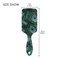 Peacock Feather Hair Brush for Wet &amp; Dry Hair Grip Soft Bristles for Anti Static &amp; Frizz Air Cushion Comb for Women Girls