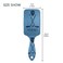 Ice Hockey Sticks And Puck Hair Brush for Wet &amp; Dry Hair Grip Soft Bristles for Anti Static &amp; Frizz Air Cushion Comb for Women Girls