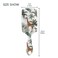 Tropical Giraffe Hair Brush for Wet &amp; Dry Hair Grip Soft Bristles for Anti Static &amp; Frizz Air Cushion Comb for Women Girls