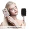 Ballerina Girl Hair Brush, Pink Anti-static Massage Hair Comb Air Cushion Hair Brush with Soft Bristles