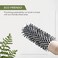 Professional Round Brush for Blow Drying - Ceramic Barrel Ion Tech Styling Brush for Women Small and Lightweight Round Hair Brush (1")