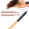 Small Round Brush - Small Volumizing Bangs Hair Brush Hairdressing Comb Hair Curler Brush Makeup Comb Teasing Brush for Men Women Blow Dry Hair (16MM 0.63INCH)