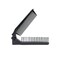 LOUISE MAELYS Portable Travel Folding Hair Brush Compact Pocket Double Headed Anti-static Comb