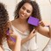 SG104 Women's Paddle Brush Ideal for Curly Hair Hairbrush for Detangling &amp; Styling 1 Piece. (Lavender)
