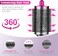 Large Round Volumizing Brush for Dyson Airwrap Attachments, Accessories for Airwrap HS01/HS05,Big Size Hair Styler Blow Dryer Brush (Rose)