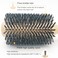 Hair Brush - Professional Round Brush For Drying - Increase Volume And Shine - Precise Hair styling And Salon Hair Drying Essential Tools (Large)