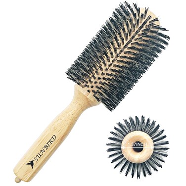 Hair Brush - Professional Round Brush For Drying - Increase Volume And Shine - Precise Hair styling And Salon Hair Drying Essential Tools (Large)