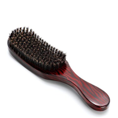 Brush, Wood Handle Hair Brush For Women Man Thinning Hair Kids Soft Hair Brush Boar Bristle Hairbrush Set Mens Hair Brush Mens Boar Hair Brush