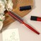 Small Round Blow Drying and Curling Brush with Ball Tip, Nylon Bristles and Wood Handle - Suitable for Short Hair, Thin Hair, Bangs, Lifting and Beard Styling