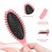 2 Pack Stainless Steel Wig Wire Brush, Portable Professional Synthetic Hair Brush and Combs for Wigs, Extensions, Women