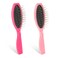 Metal Hair Brush,2 Pack Small Doll Wig Brush for Synthetic Wig Wire Cushion Brush Portable Stainless Steel Bristle Detangler Hairbrush Professional Wig Hair Combs Hair Extension Brush for Women
