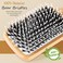 Hair Brush,Boar Bristle Hair Brushes and Styling Comb Set for Women Men Kids, Best Natural Wooden Paddle Hairbrush for Wet or Dry Hair Detangling Smoothing Massaging