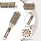 Round hair brush Ceramic ion hair brush Professional salon and home hair blow styling Lightweight round hair brush, non-electric(32mm)