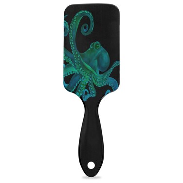 Octopus Paddle Brush for Blow Drying, Paddle Hair Brush for Thick or Thin Hair, Air Cushion Comb, Plastic Travel Hair Brushes Hairbrush for for Thick Curly Thin Long Short Hairs