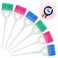 TIESOME 6 Pieces Hair Dye Brush Set, Precision Applicator Brush Coloring and Styling Tint Applicator for Home and Professional Use Hair Salon Tools