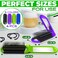 4 Pcs Travel Hair Brush - 4.25x1.49" Folding Hair Brush with Mirror and Flexible Nylon Bristles, Lightweight Travel Comb for Women - 4 Colors Pack, Foldable Hairbrush for Styling on the Go