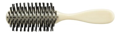 Medline Polyethylene Adult Hair Brush with Nylon Bristles, 7.5", Pack of 12