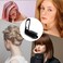 Foldable Hair Brush, 2 PCS Folding Hair Brush with Mirror Portable Hair Brush Pocket Hair Massage Comb Compact Hair Brush Mini Wet Hair Brush Travel Hair Brush for Women Girls Men Wet Dry Hair