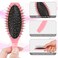3 Pcs Wig Brush for Synthetic Wigs and Human Hair Stainless Steel Wig Wire Detangling Brushes Portable Wet Comb Professional Synthetic Hair Brush Hair Extension Brushes for Women