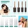 Round Brush for Blow Drying, LORSEX Boar Bristle Hair brush for Women Men, Round Hairbrush for Add Shine/Volume, Minimize Damage (2Inch)