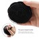 Segbeauty 2pcs Scalp Massage Shampoo Brush, Massage Hair Brush Floriated Shower Comb for Deep Cleaning Hair Men&rsquo;s Hand Brush Growth Beard Brush Pet Grooming Brushes (Black)