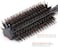 Natural Boar &amp; Nylon Bristle Blow Drying Hair Brush -Semi Round, Professional Wooden Round Blowout Hairbrush for Styling Women&amp;Men's Medium Wavy, Curly, Volume Hair