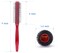 PERFEHAIR Small Round Hair Brush for Blow Drying with Soft Nylon Bristles, 1.5 Inch, Roller Curling Styling Volume Hairbrush for Men and Women Short Thin Curly Hair