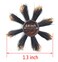 PERFEHAIR Small Round Hair Brush for Thin or Short Hair, Mini Round Boar Bristle Beard Brush for Men &amp; Women