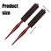 2 Pcs Boar Bristle Round Brush for Hair Blowing, 9.3 x 1in Styling Hair Brush with Rat Tail Wooden Handle, Soft Boar Bristle Hairbrush Hairdressing Comb for Women Men Long Short Thick Thin Hair