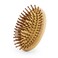 Wooden Scalp Massage Comb, 4.2 x 2.6 x 1.5 Inch Scalp Brush for Hair Growth, Air Cushion Wooden Massage Hair Brush Anti-Static Hair Massager Scalp Brush without Handle