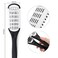 HURRISE Hair Straightening Comb, Professional V Shaped Comb, Double Sided Straightening Brush, Bristles Hairdressing Tool