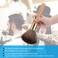 Neck Hair Duster Brush Professional Barber Brush Salon Home Barbershop Ultra Soft Gentle Fiber with Wooden Handle Large Hair Cutting Neck Duster Brush(Wood color)