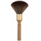 Neck Hair Duster Brush Professional Barber Brush Salon Home Barbershop Ultra Soft Gentle Fiber with Wooden Handle Large Hair Cutting Neck Duster Brush(Wood color)