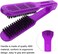 Double Sided Hair Straightening Brush, V-Shape Bristle Detangler for Reducing Split Ends and Styling