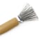 TIHOOD 6PCS Hair Brush Cleaner Tools with Metal Wire Rake - Mini Dirt Remover Combs for Brushes with Wooden Handle for Home and Salon Use
