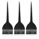 Hair Coloring Brush Kit - 3 Pcs Hair Dye Brushes with Applicator for Salon and DIY Home Hair Tinting (Black)